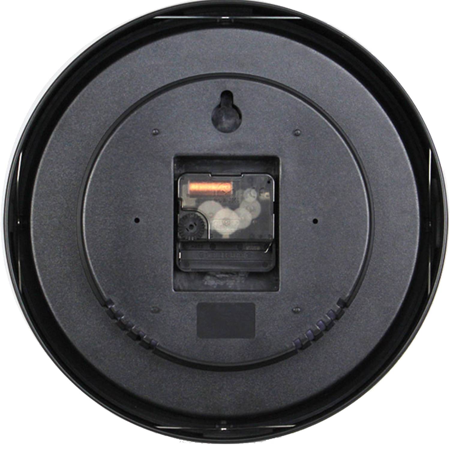 10 In Round Wall Clock with Temperature & Humidity 3