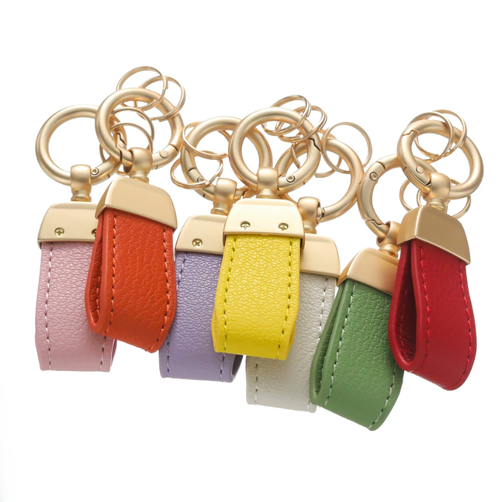 PU Leather Keychain 1