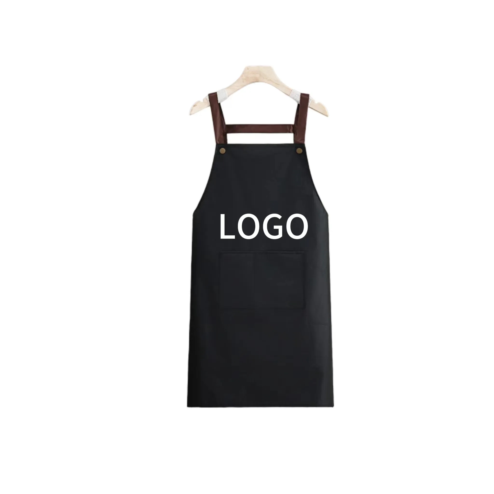 Custom Multifunction Waterproof PVC Kitchen Apron 4