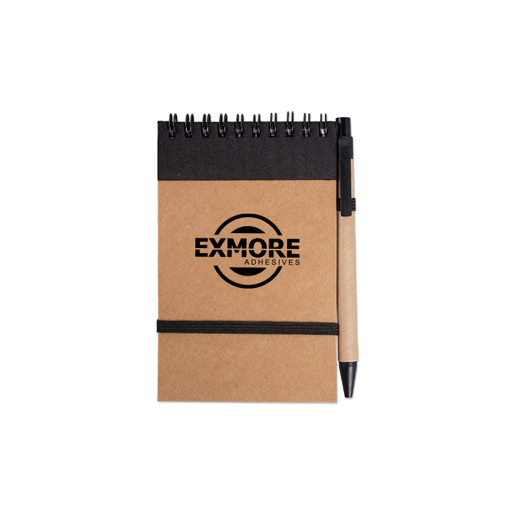 Kraft Jotter with Pen 3