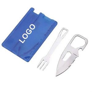 Camping Knife Fork Set 3