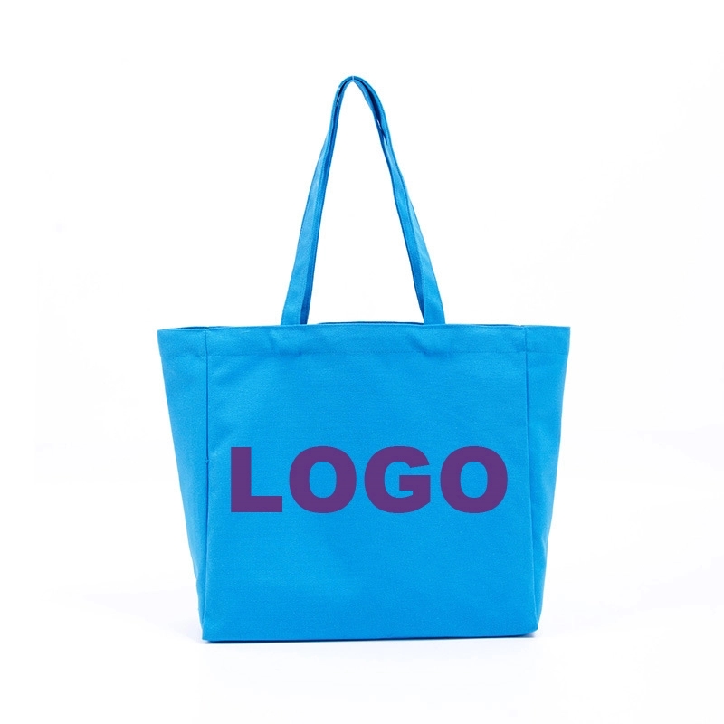Custom Promotional Eco-friendly Shopping Canvas Bag, custom tote bag with logo imprint 2