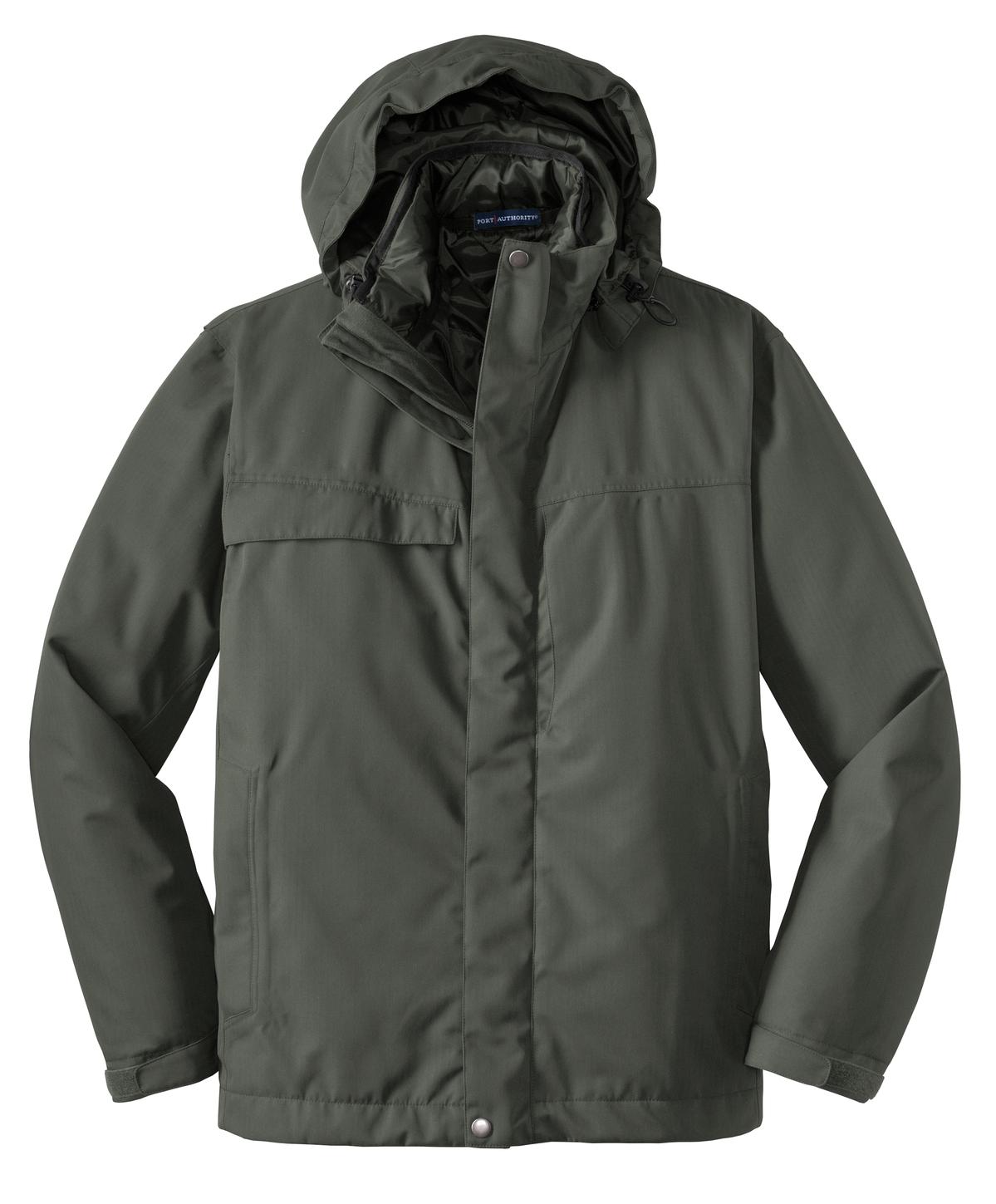Port Authority Herringbone 3-in-1 Parka. J302 2