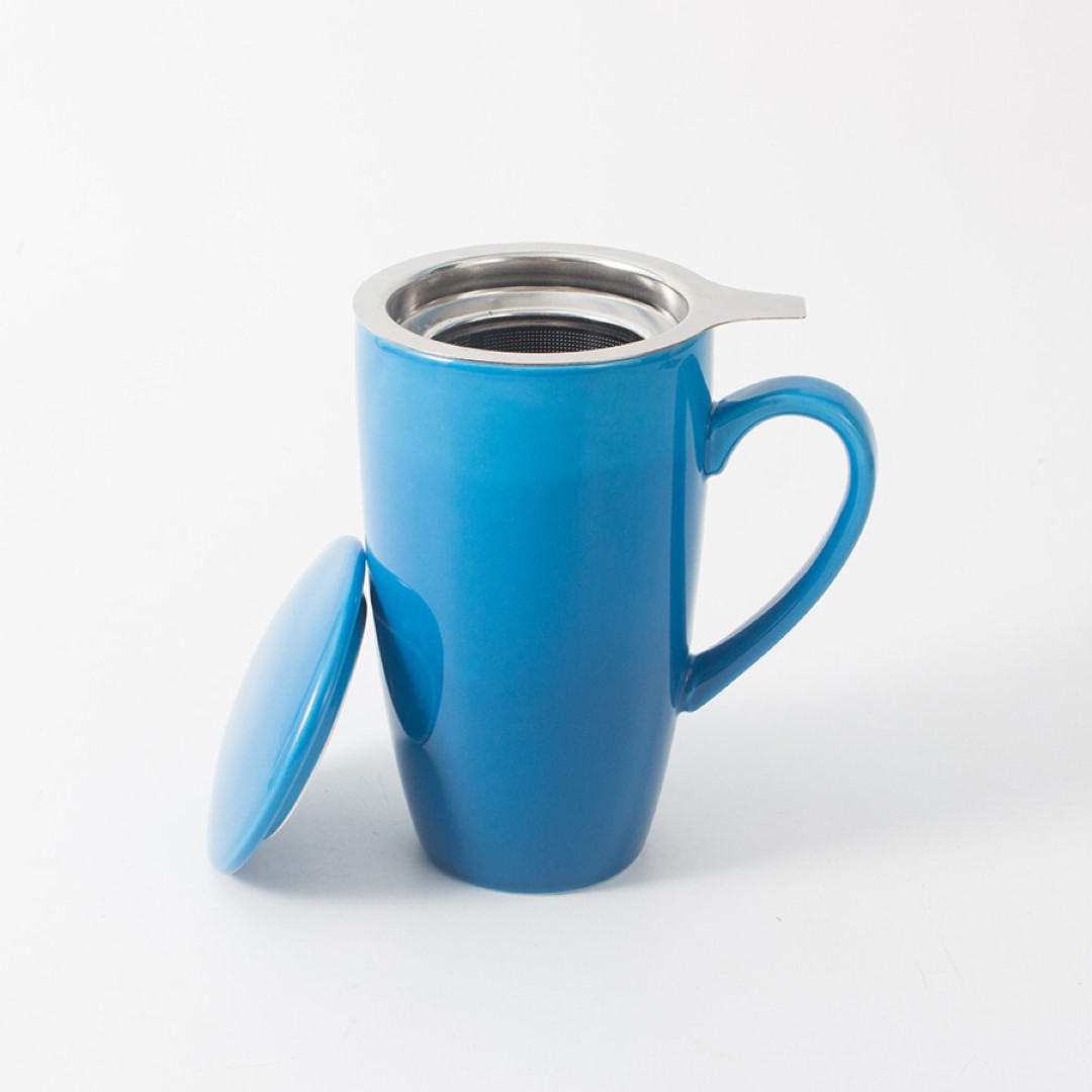 Tea Mug with Infuser and Lid 2