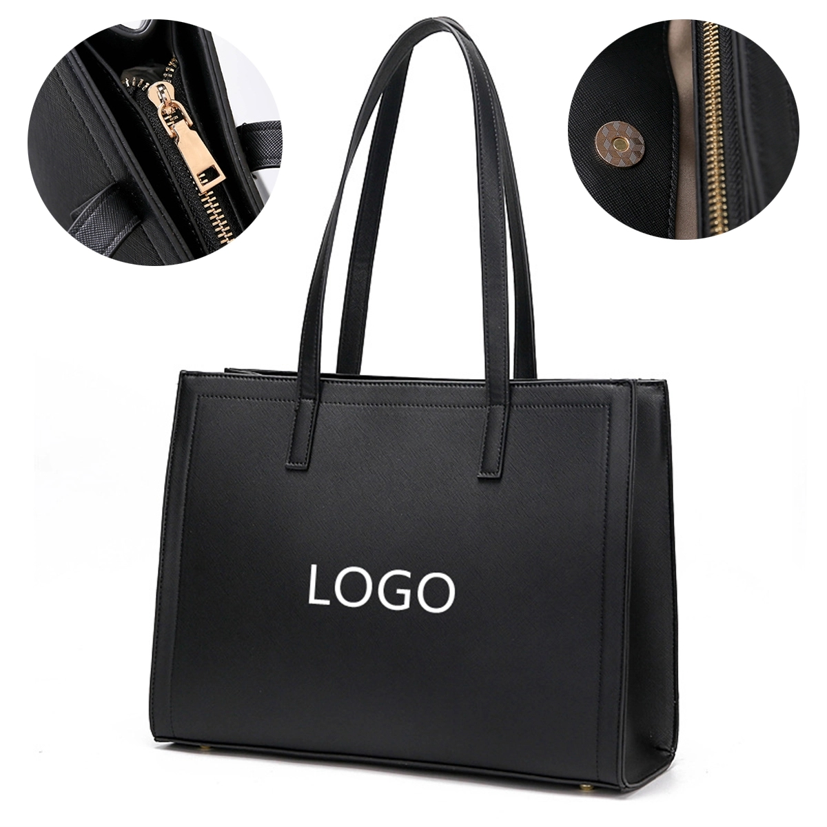 Black Laptop Bag For Women 14 Inch 2