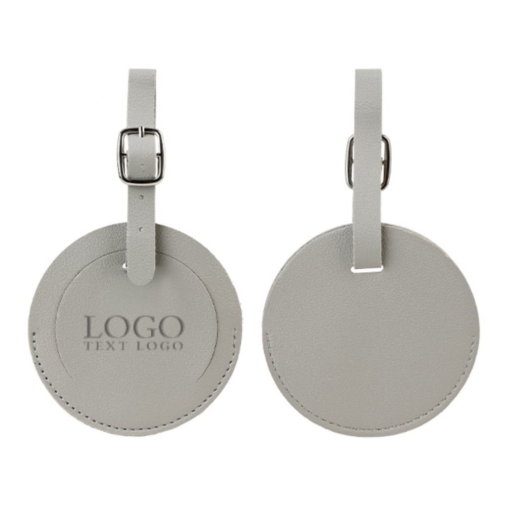 Round Flap Luggage Tags With Logo 13