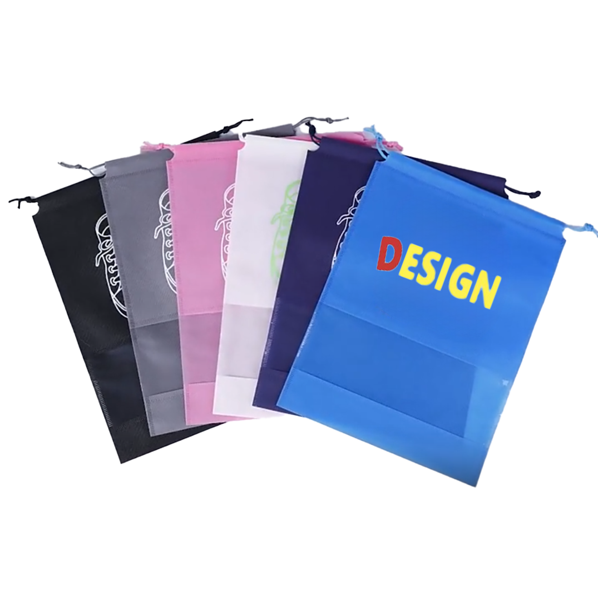 Travel Shoe Pouch with Logo Option ?C Breathable & Foldable 2