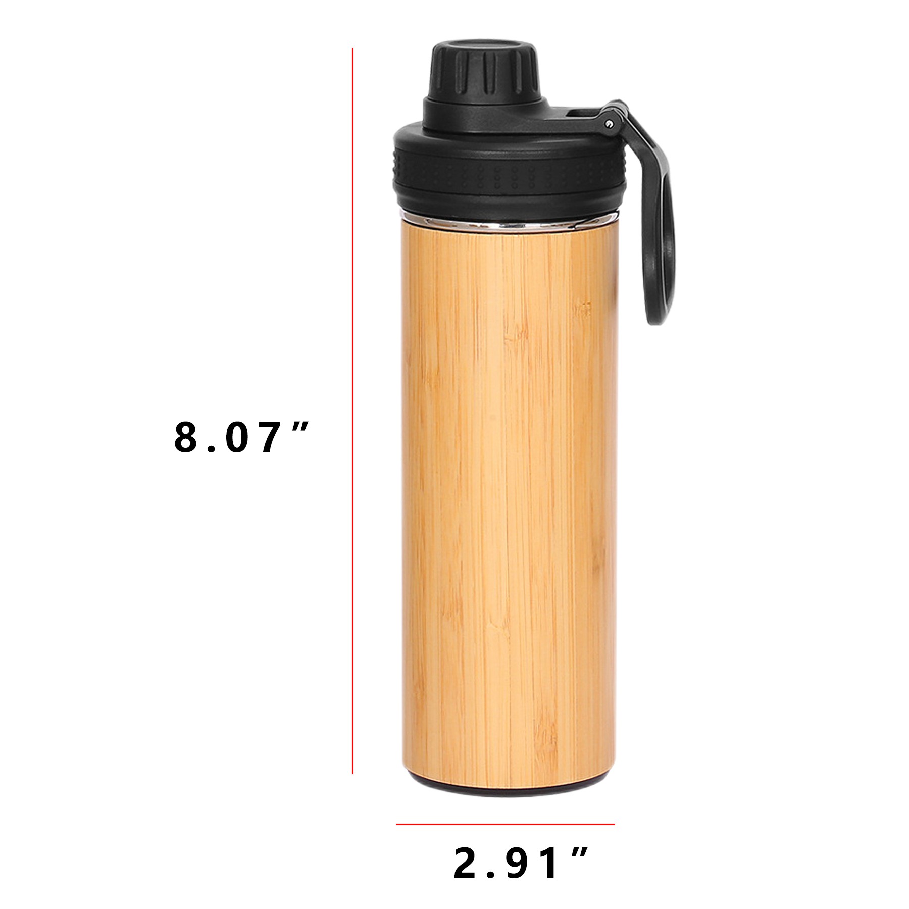 15 Oz Bamboo Insulation Cup 3