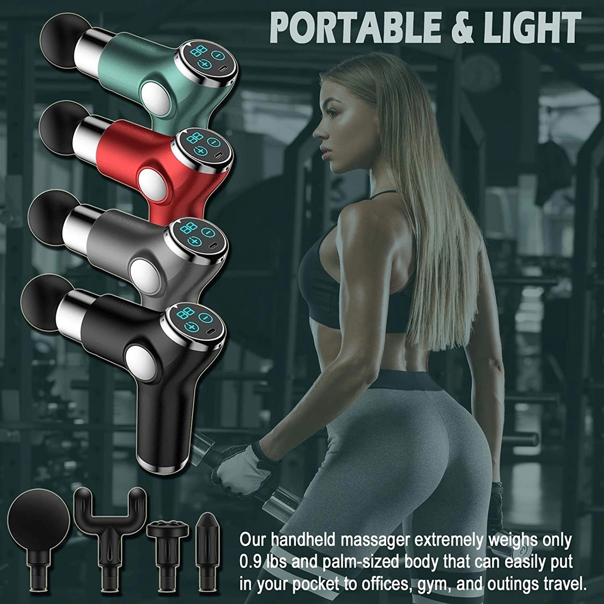 Mini Handheld Massaging Gun 6