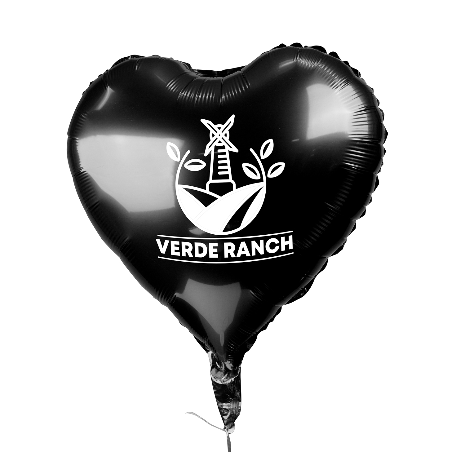 18" Heart-Shaped Mylar Balloon (1 Color Imprint) 9