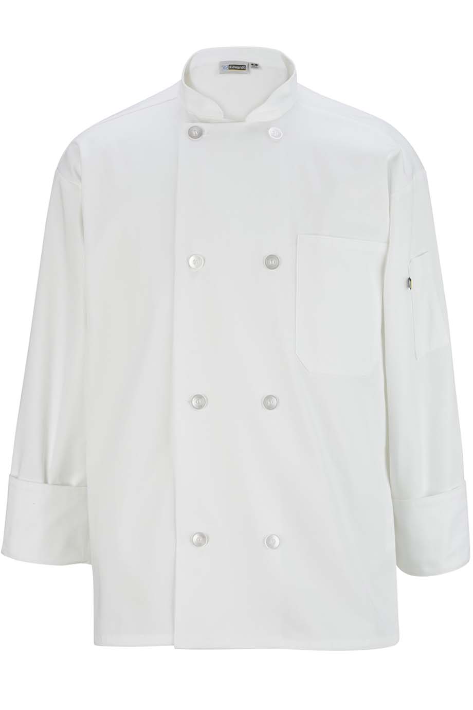 8 Button Long Sleeve Chef Coat