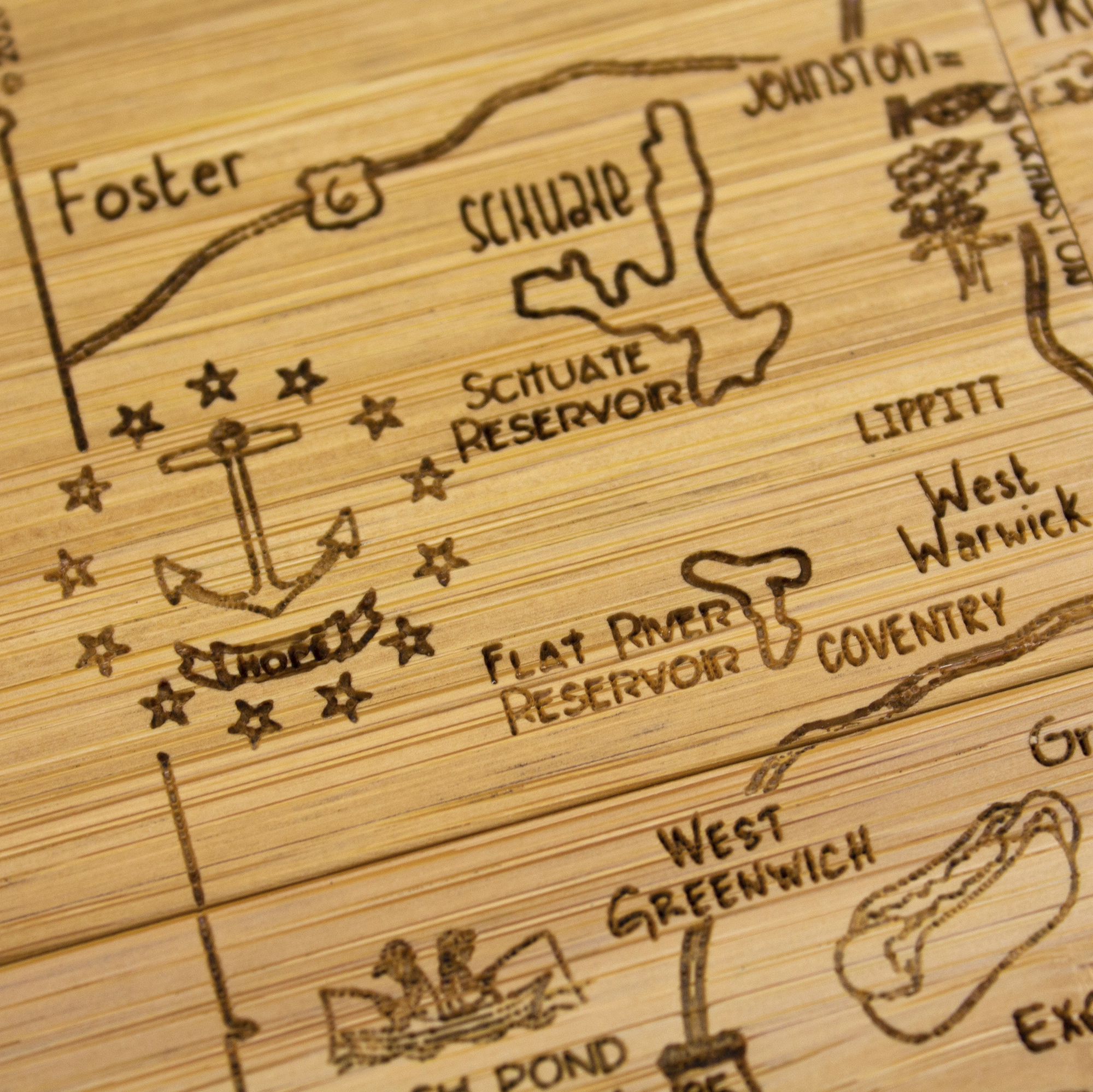 Rhode Island Puzzle Coaster Set 6