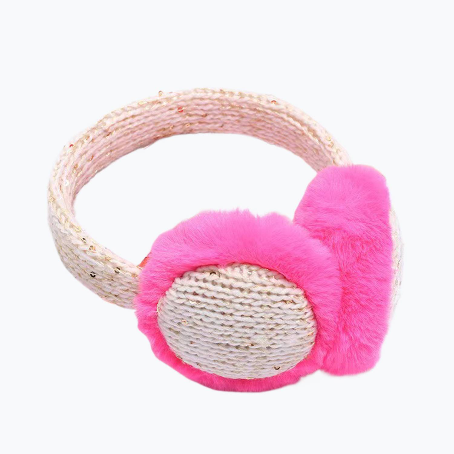 Winter Outdoor Furry Ear Warmers 2