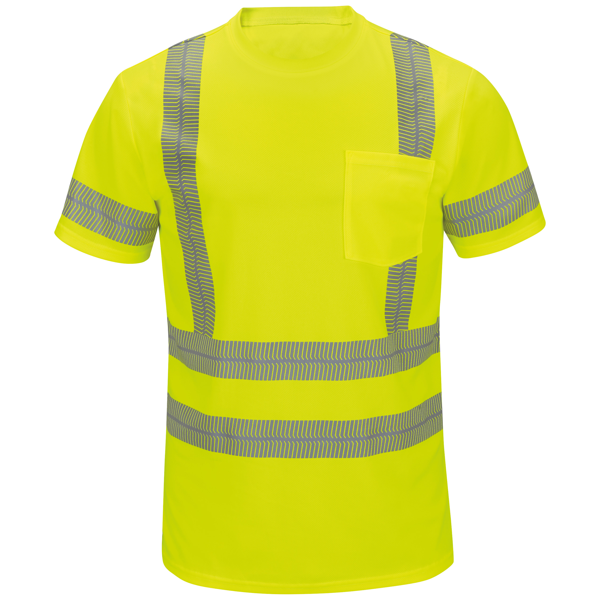 Red Kap® Short Sleeve Hi-Visibility T-Shirt, Type R Class 3 2
