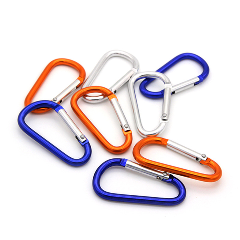 #5 D-shaped 3.4g carabiner water bottle hook 1