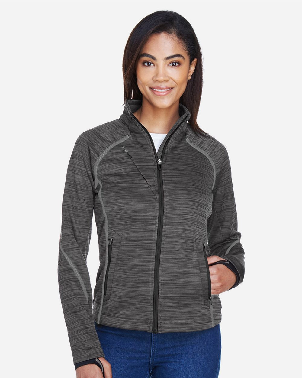 Women's Flux Mélange Bonded Fleece Jacket - 78697 20