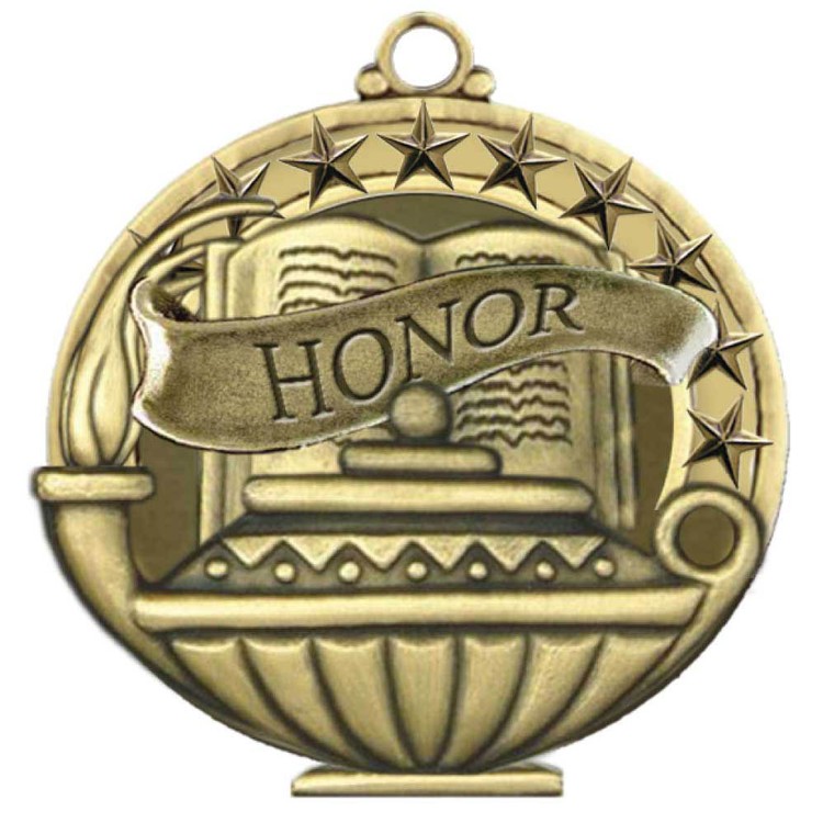 Honor Academic Performance Medallion (2")