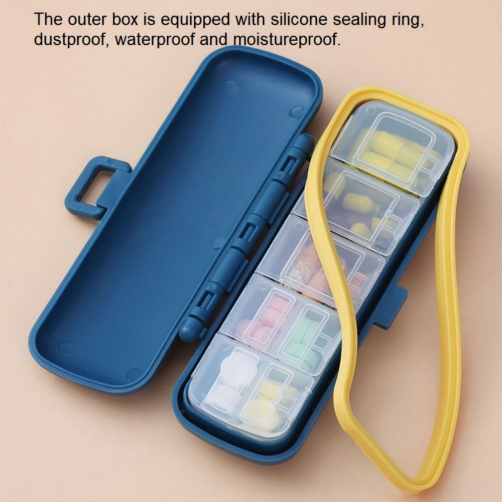 Wheat Straw Eco Friendly Pill Organizer 2