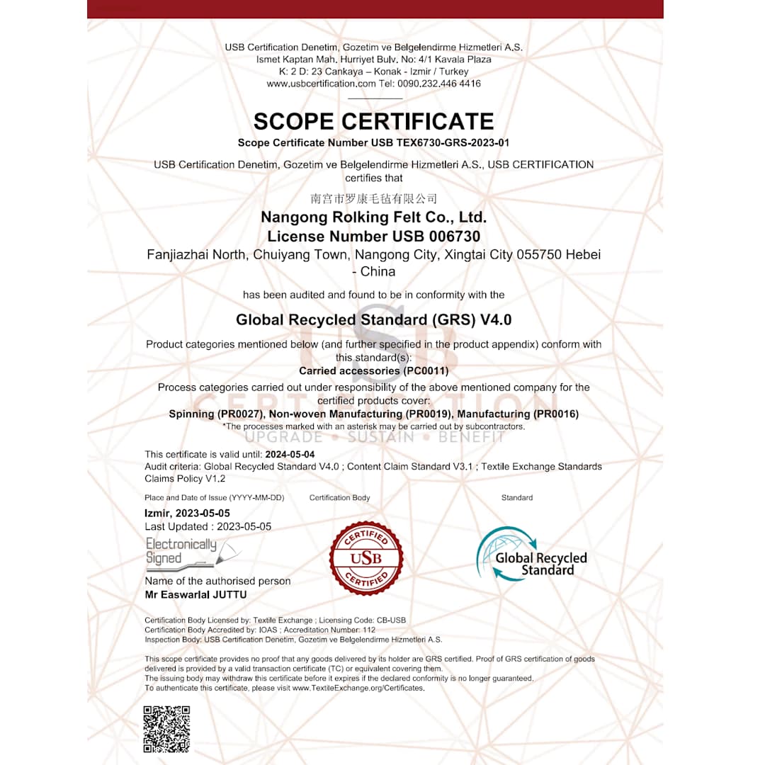 THE GOODS™ Recycled Felt Meeting Tote 50