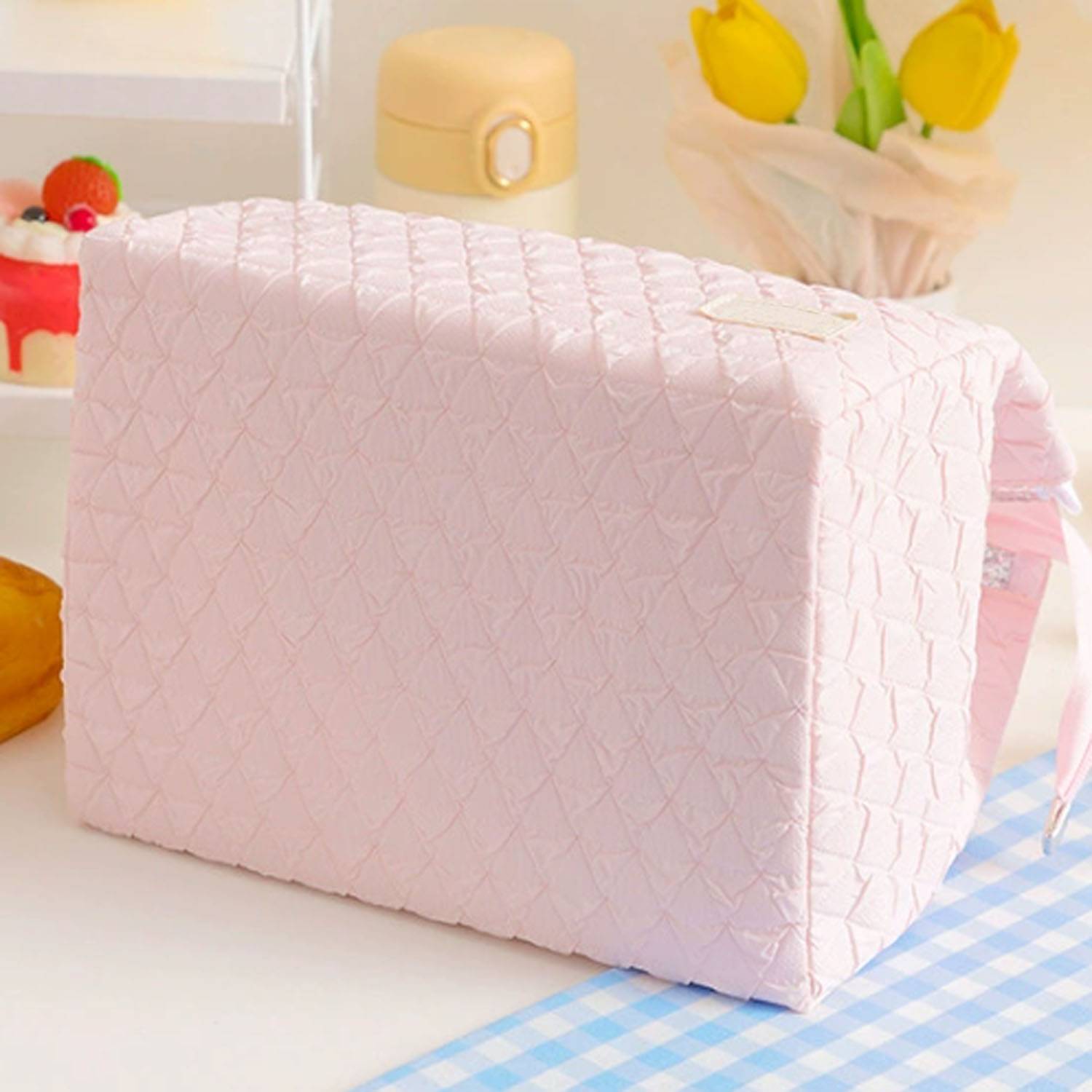 Waterproof Nylon Insulated Lunch Tote Bag Aluminum Lining 10