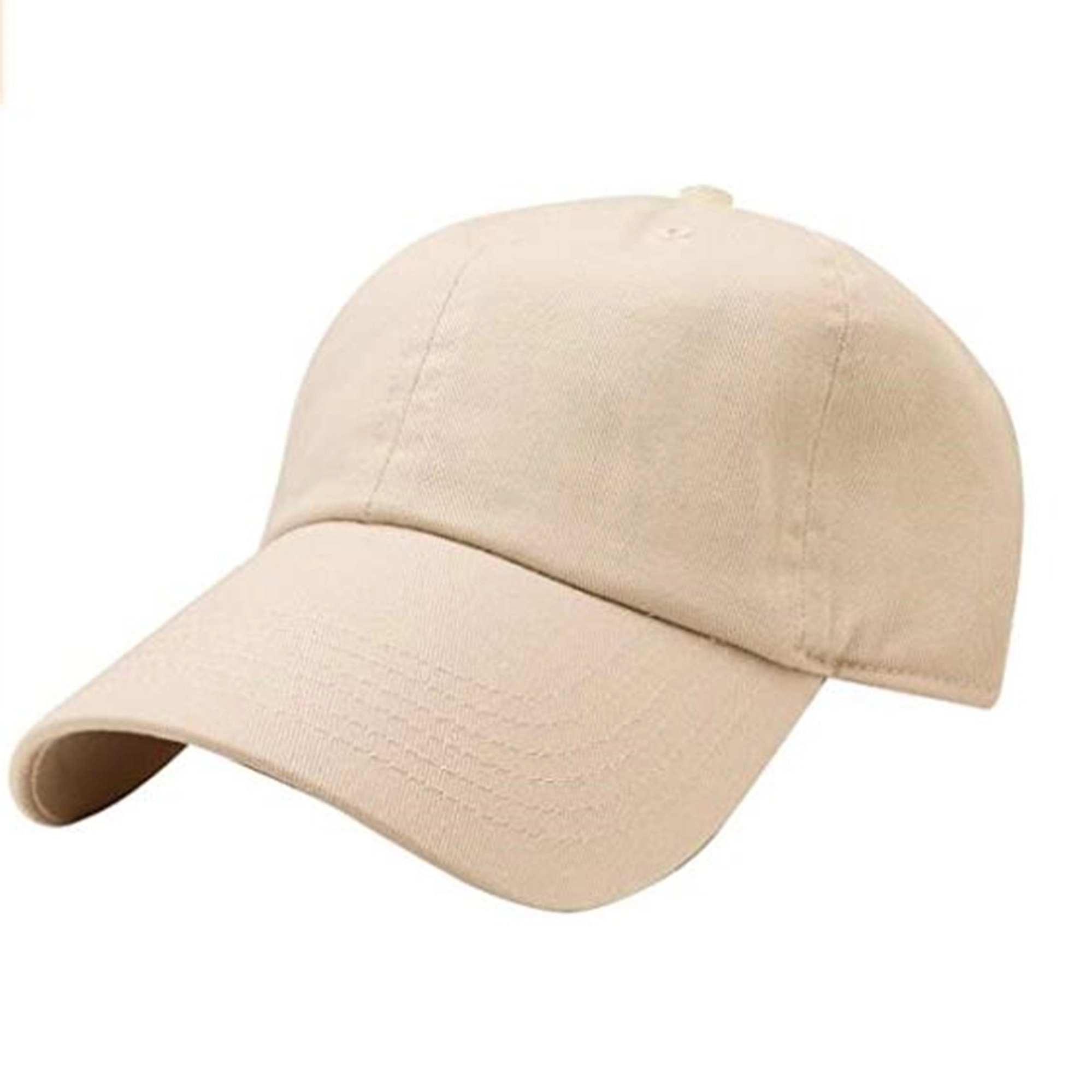 6 Panel Cotton Twill Baseball Cap 3