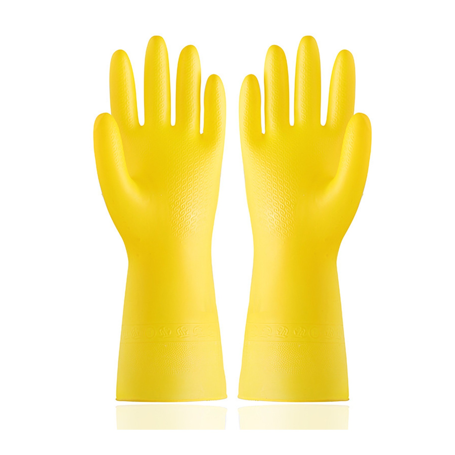 Rubber Kitchen Dishwashing Gloves 5