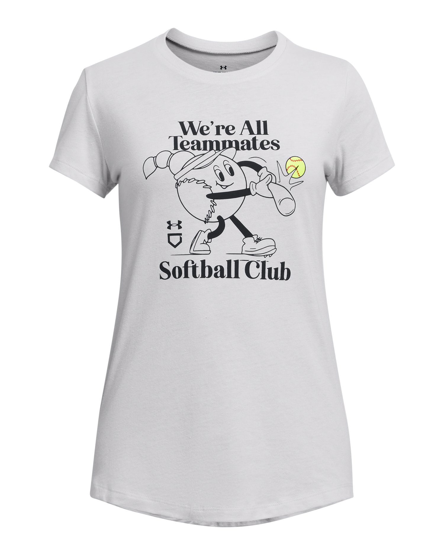 Girls' UA Softball Club Short Sleeve 2