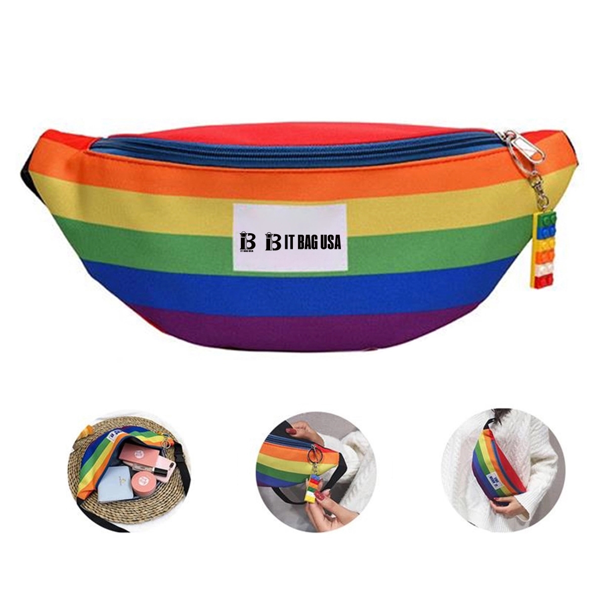 Rainbow Waist Bag 2