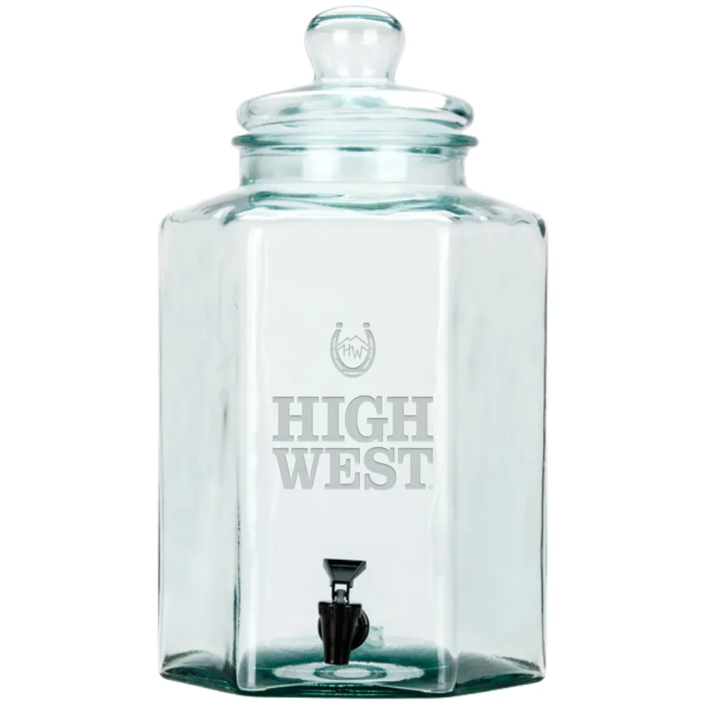 3 Gallon Glass Drink Dispenser 3