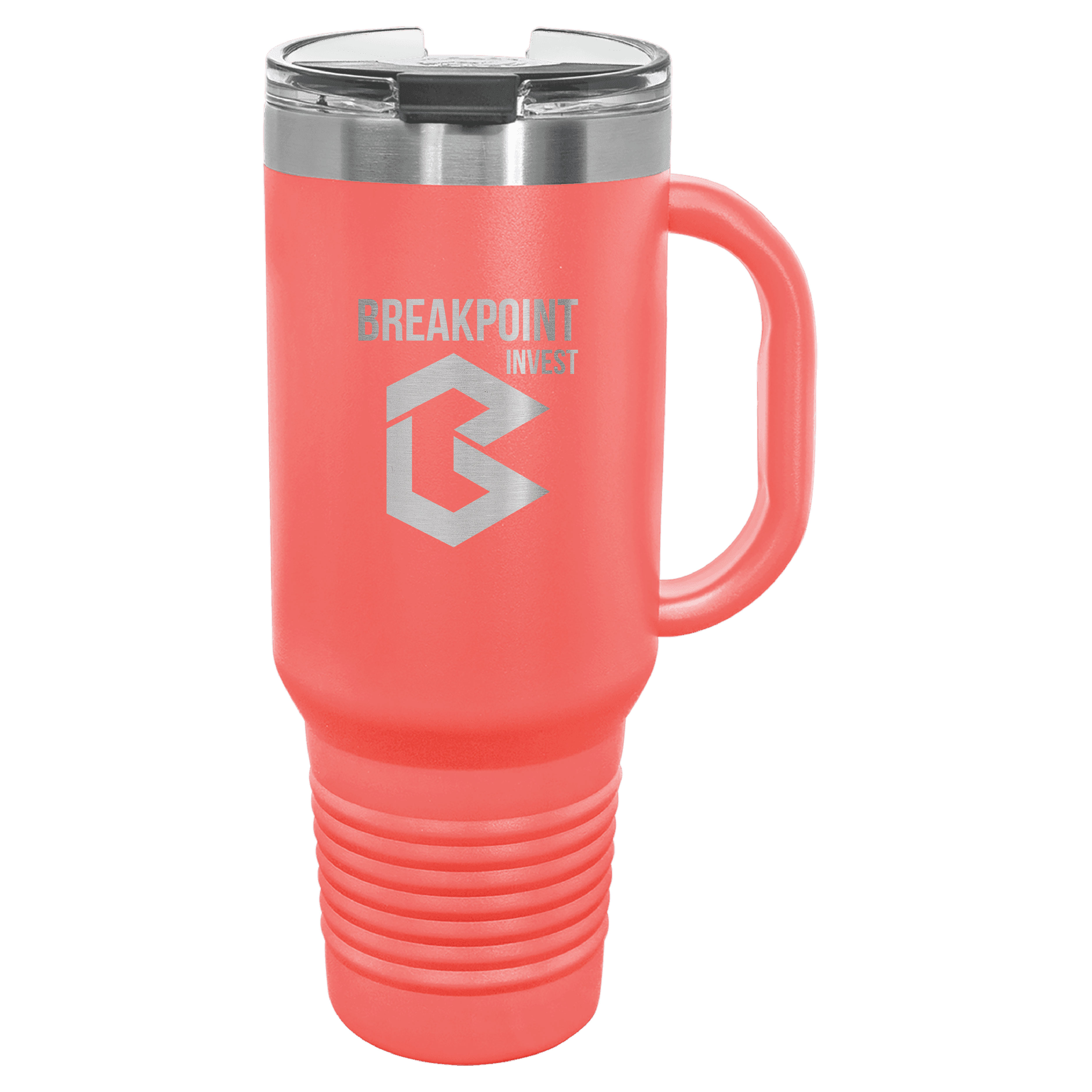 Polar Camel 40oz Stainless Steel Travel Mugs w/ Snap Lids 2