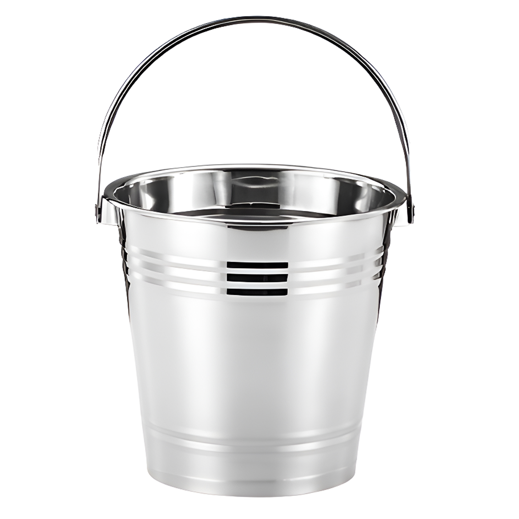 Durable 4L Stainless Steel Beer Wine Ice Bucket 2