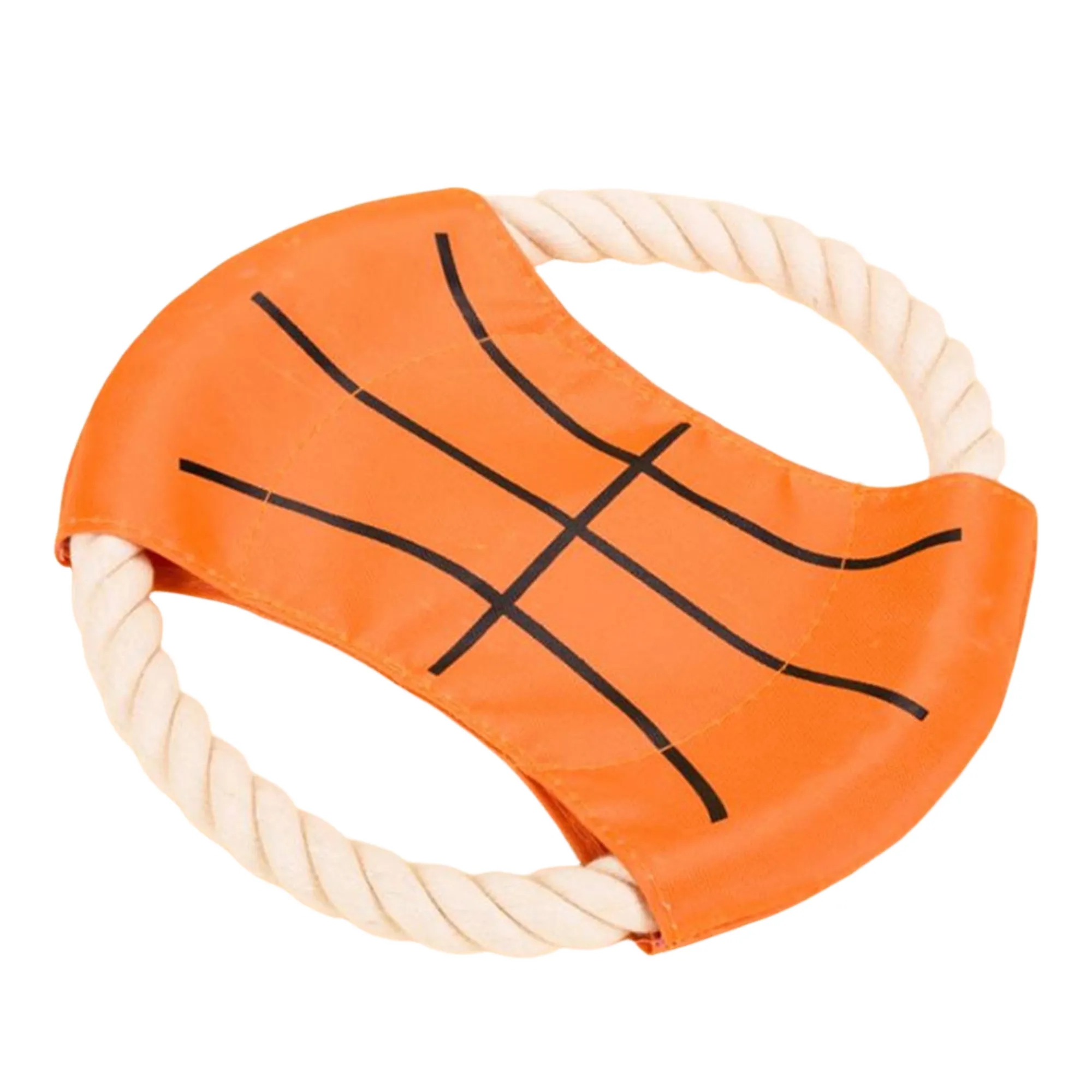 MOQ 100PCS Flying Disc Pet Dog Rope Toys Training Puppy Chew 3