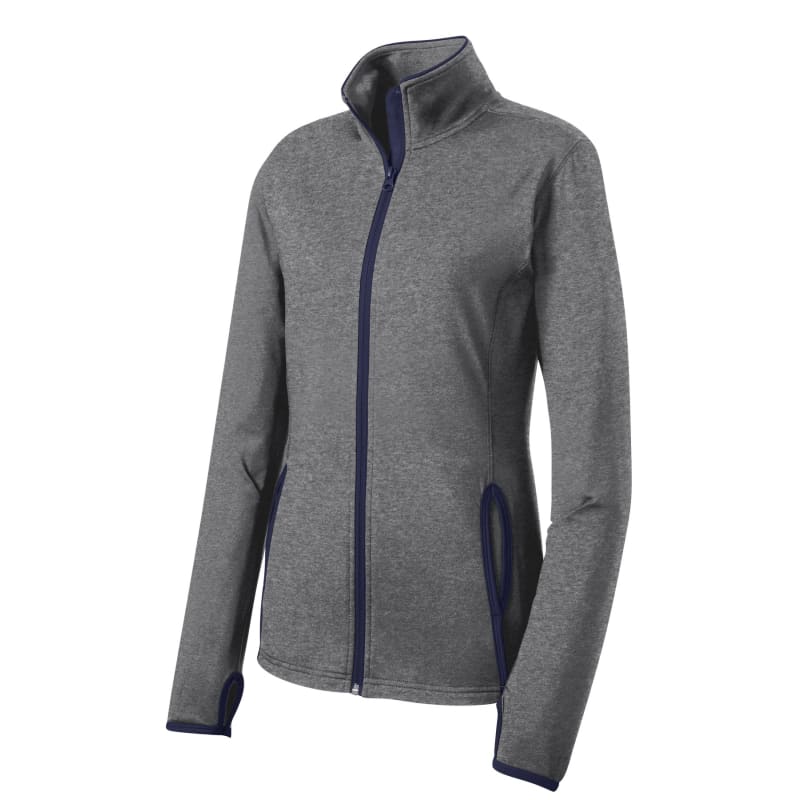 Sport-Tek Women's Sport-Wick Stretch Contrast Full-Zip Jacket. 38