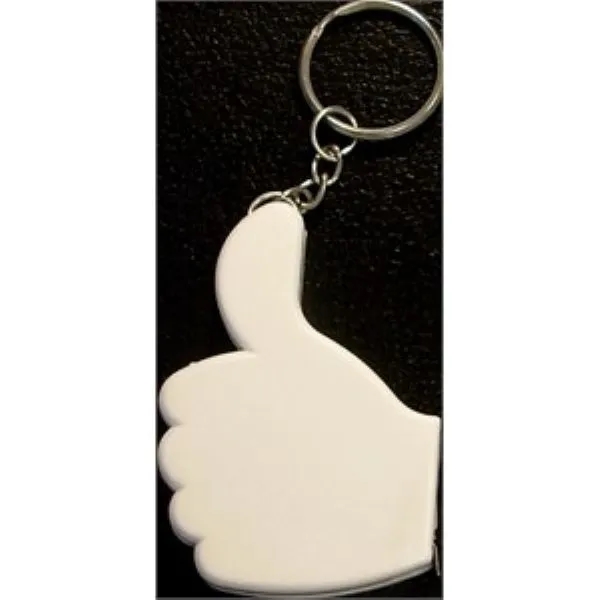 Thumbs Up Tape Measure Key Chain 3