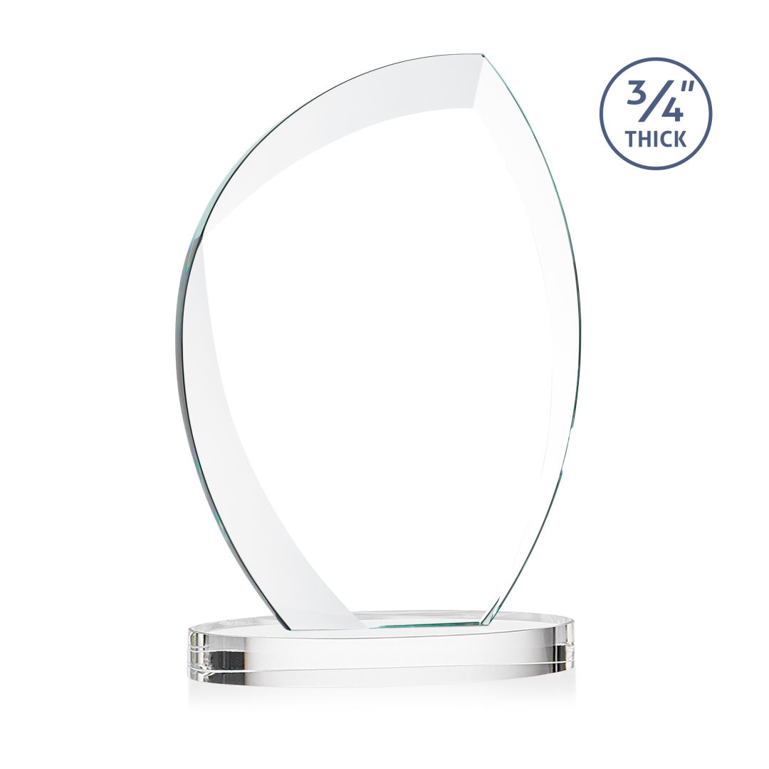 Wichita VividPrint™ Award on Alberton Base - Clear 7