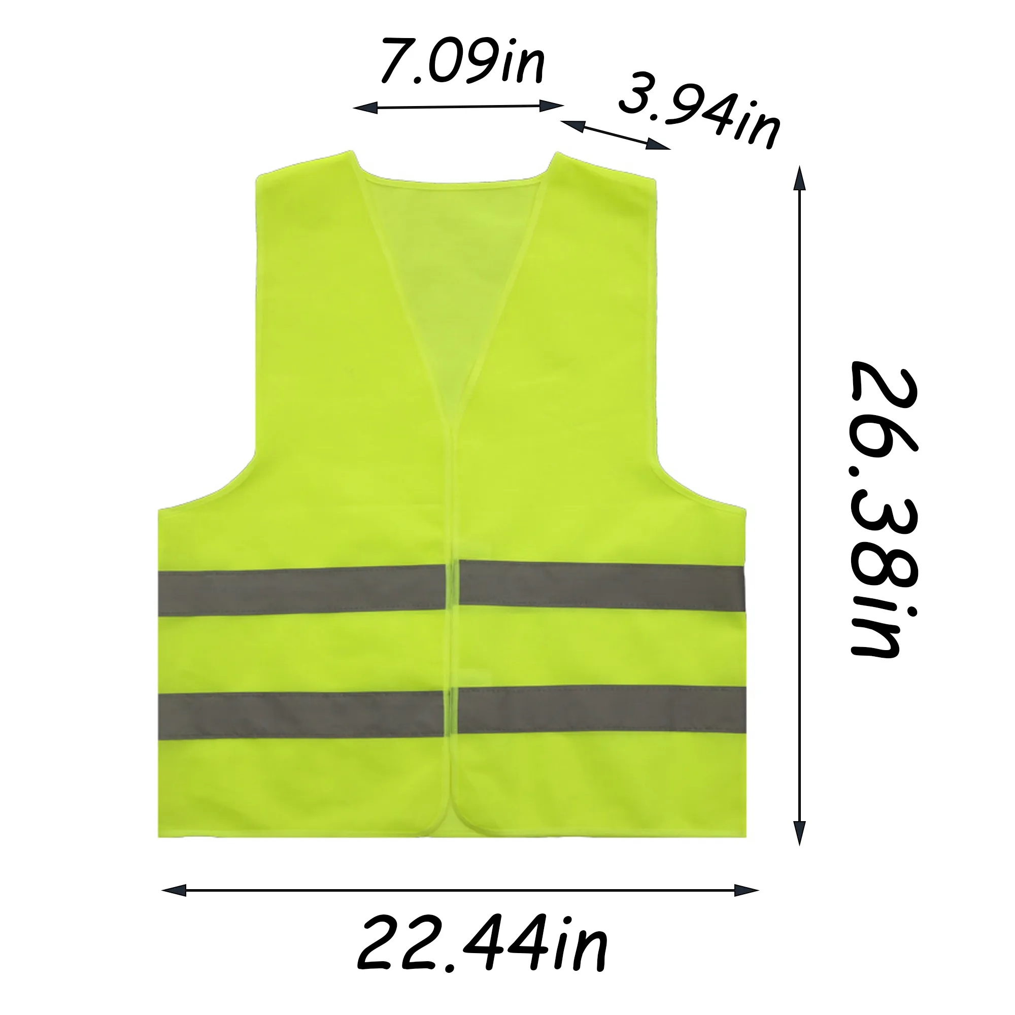 Reflective High Visibility Vest For Night Walking 2
