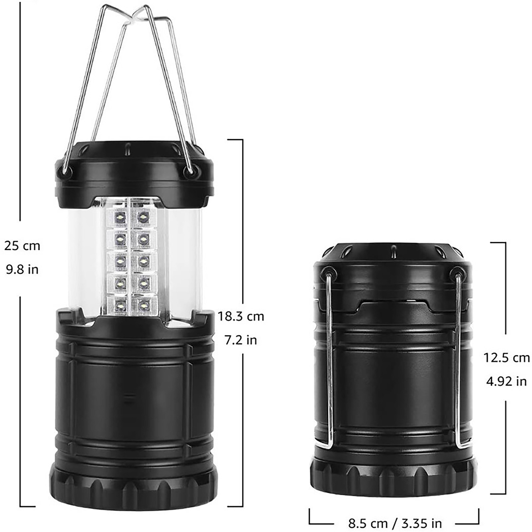 Portable LED Camping Lantern Flashlight 4