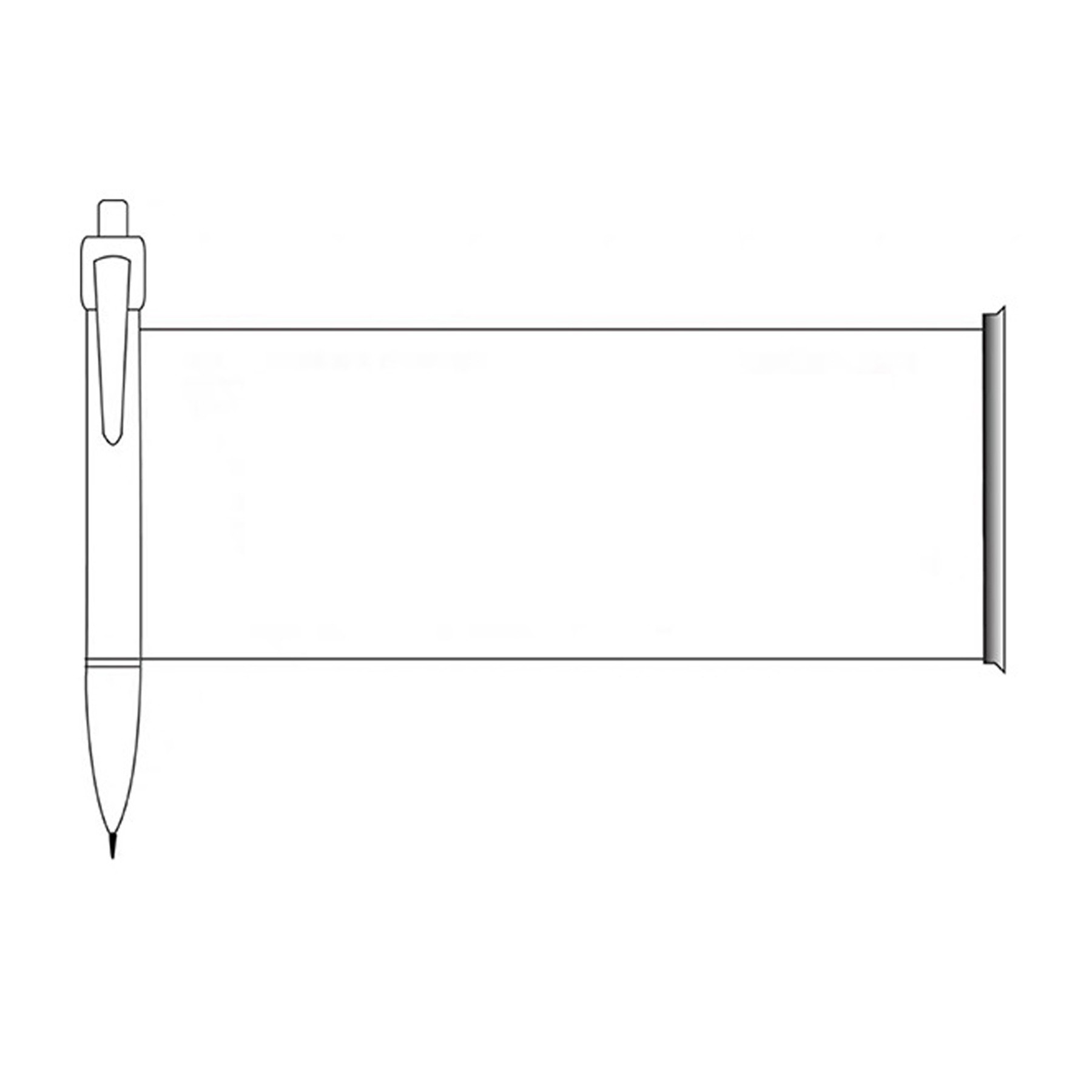 Pull-Out Advertising Banner Pen 1