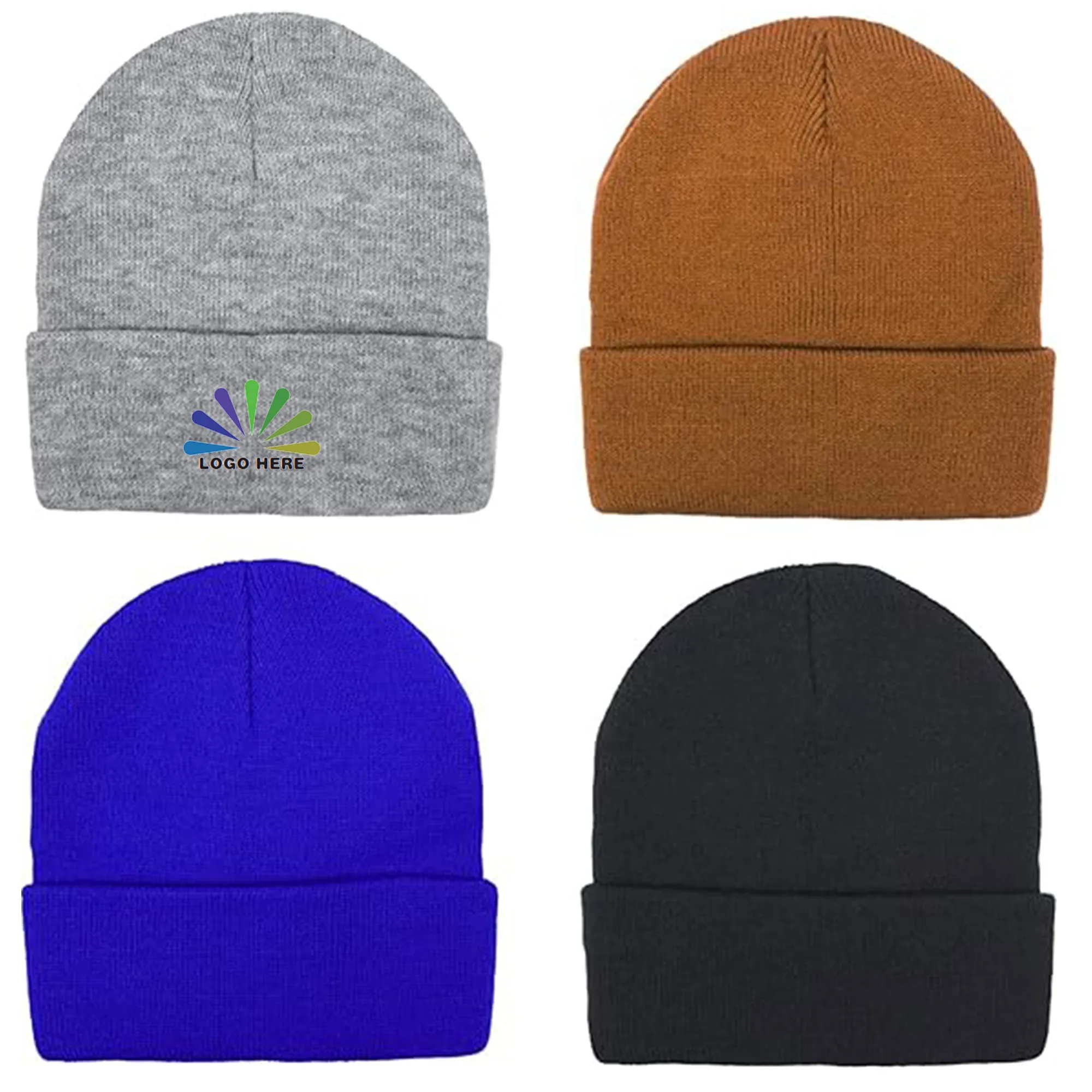 Knitted Beanie Cap 1