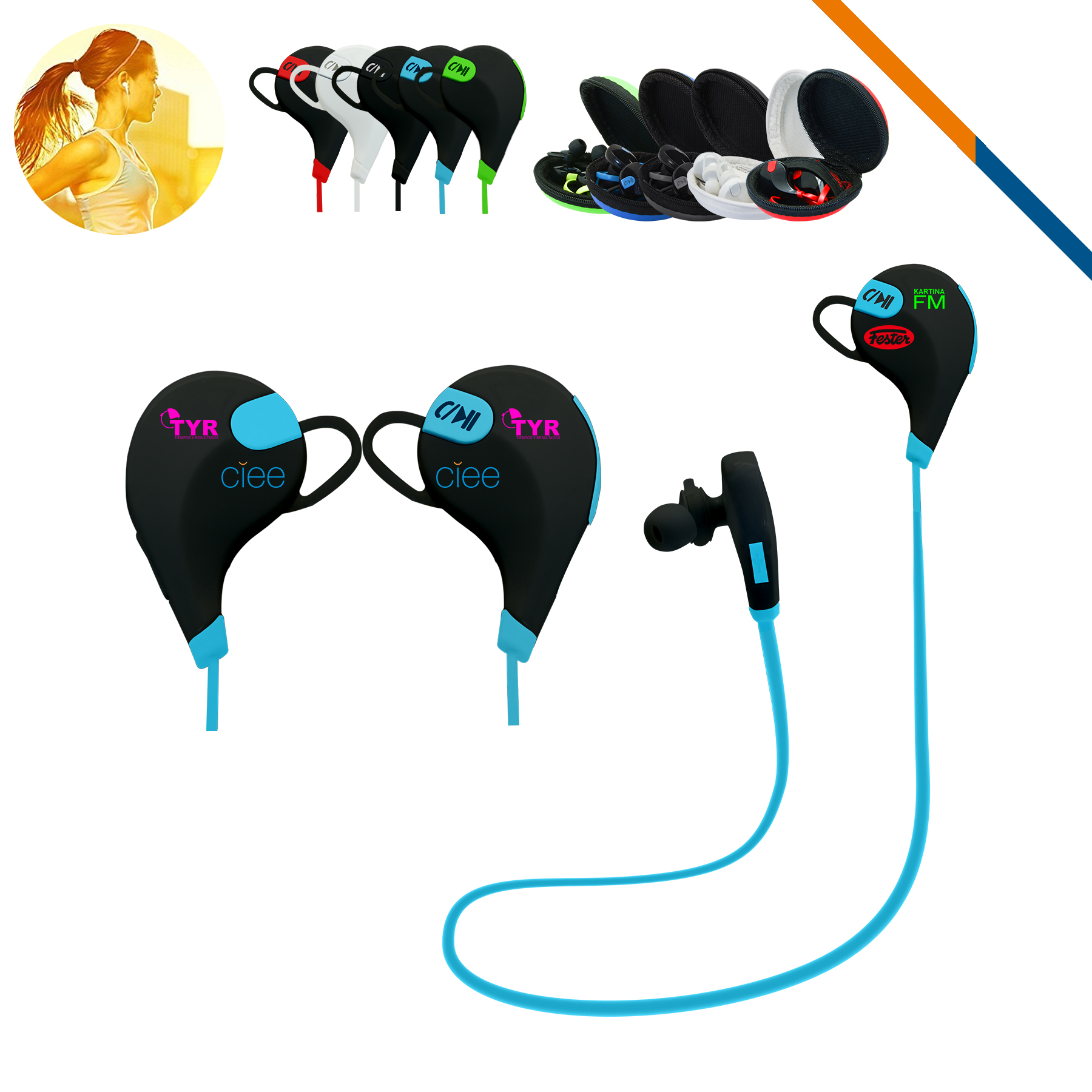 Sporty Bluetooth Headset 7