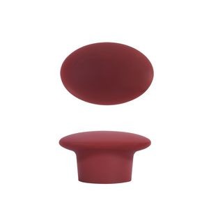 Elegant Oval Panel Silicone Bottle Cap Wine Stopper Cork 22