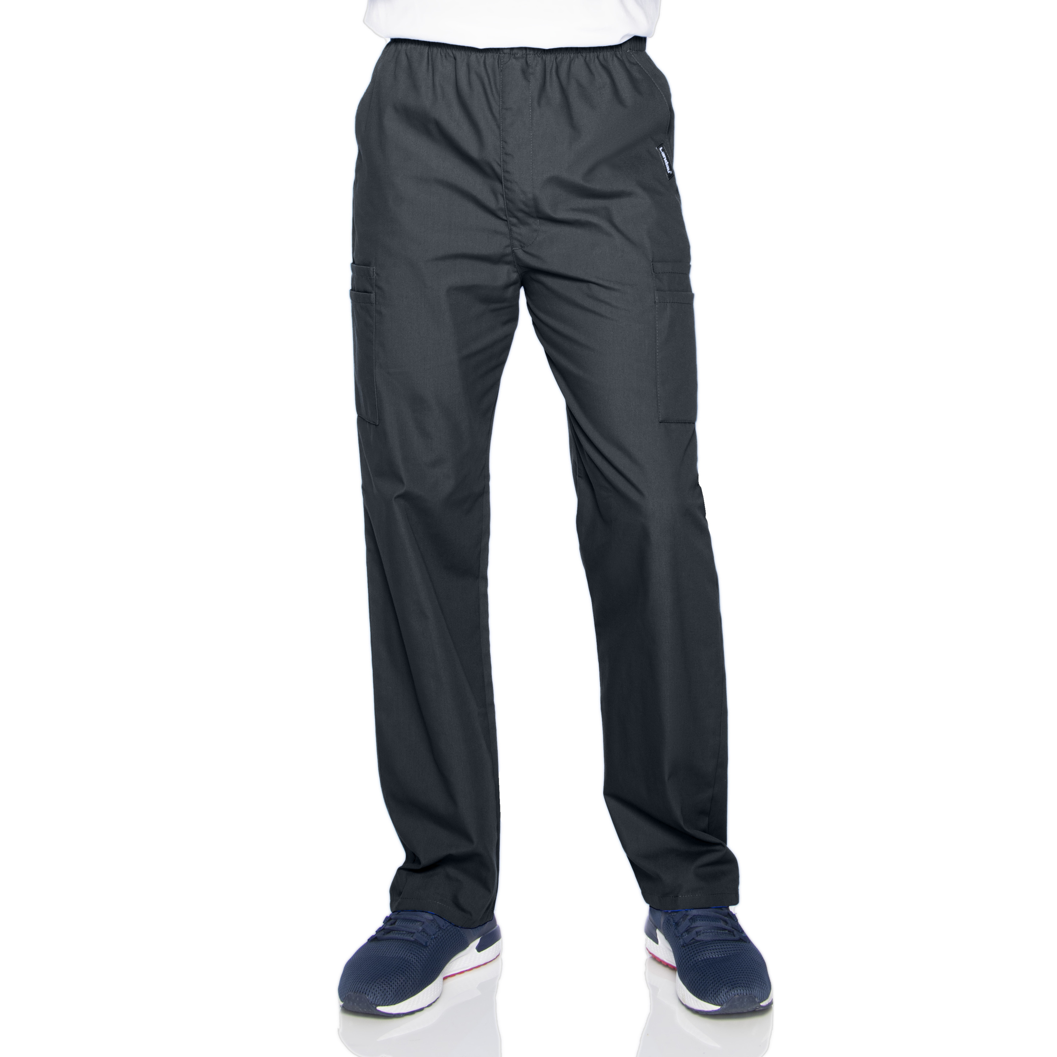 Landau - Essentials - Men's Seven-Pocket High-Rise Elastic Waist Cargo Pant 12
