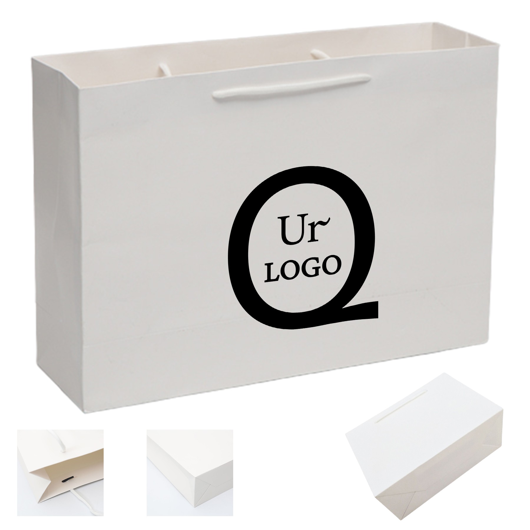 13.77 X 10.23 X 5.11 Inch Paper Tote Bag