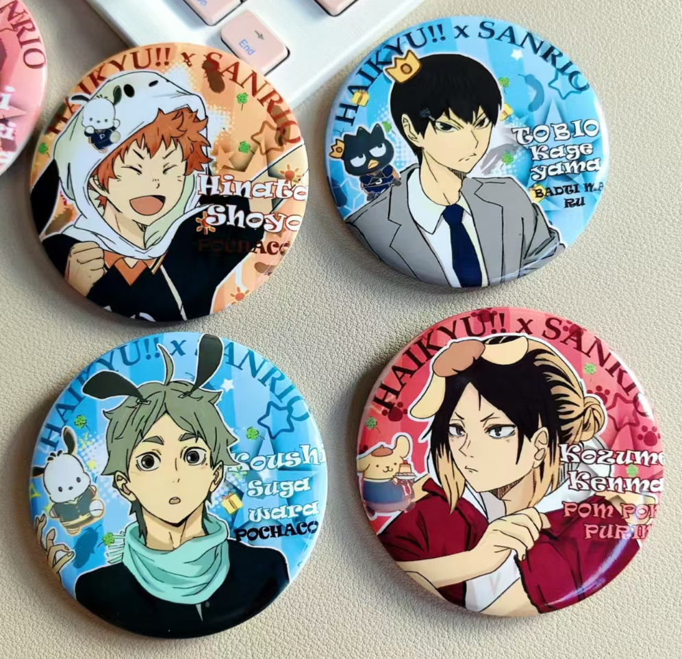 Round Tinplate Badge 1