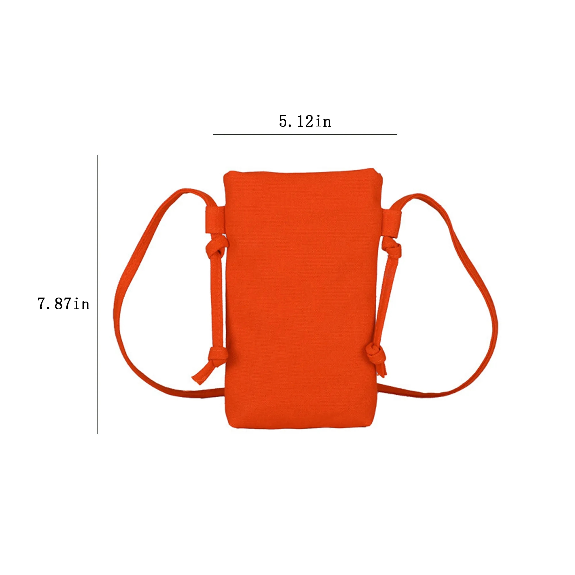 Custom Logo Single Compartment Crossbody Mini Phone Bag 5