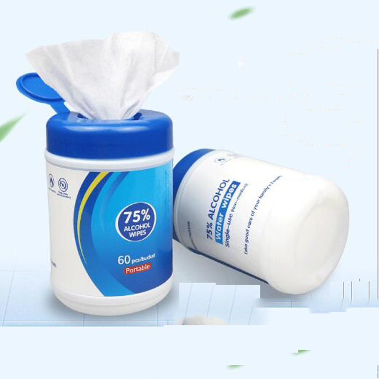 Germ Rubbing 75% Alcohol Disinfecting Wipes - 60 Sheets 2