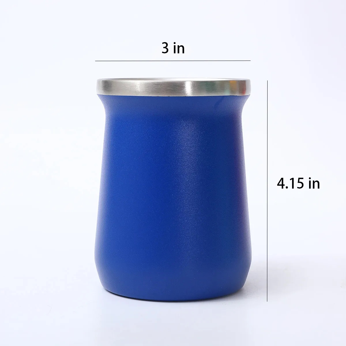 8.8oz. Stainless Steel Tumbler Double wall Mug Eggshell cup 4
