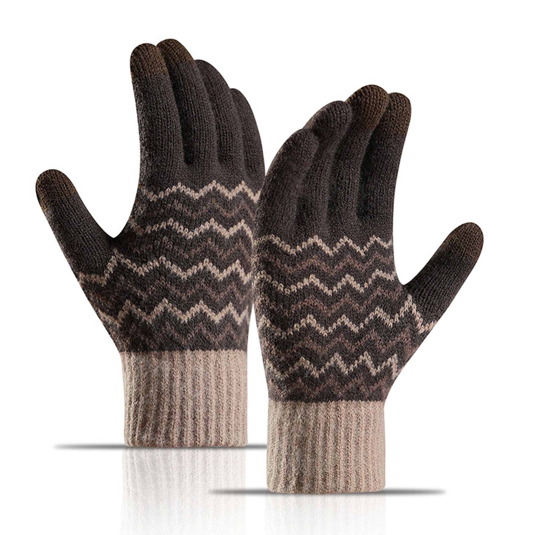Men's Fleece-Lined Winter Gloves 6