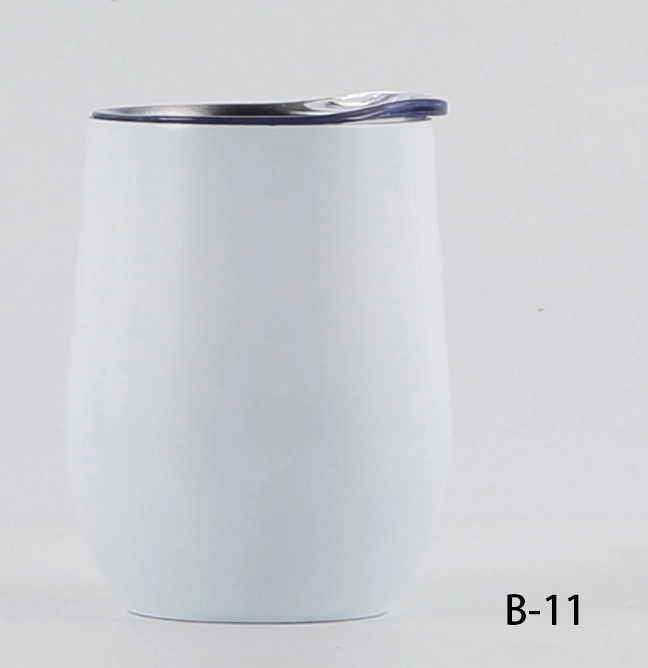 12 OZ U shape Stemless Thermos cup 28