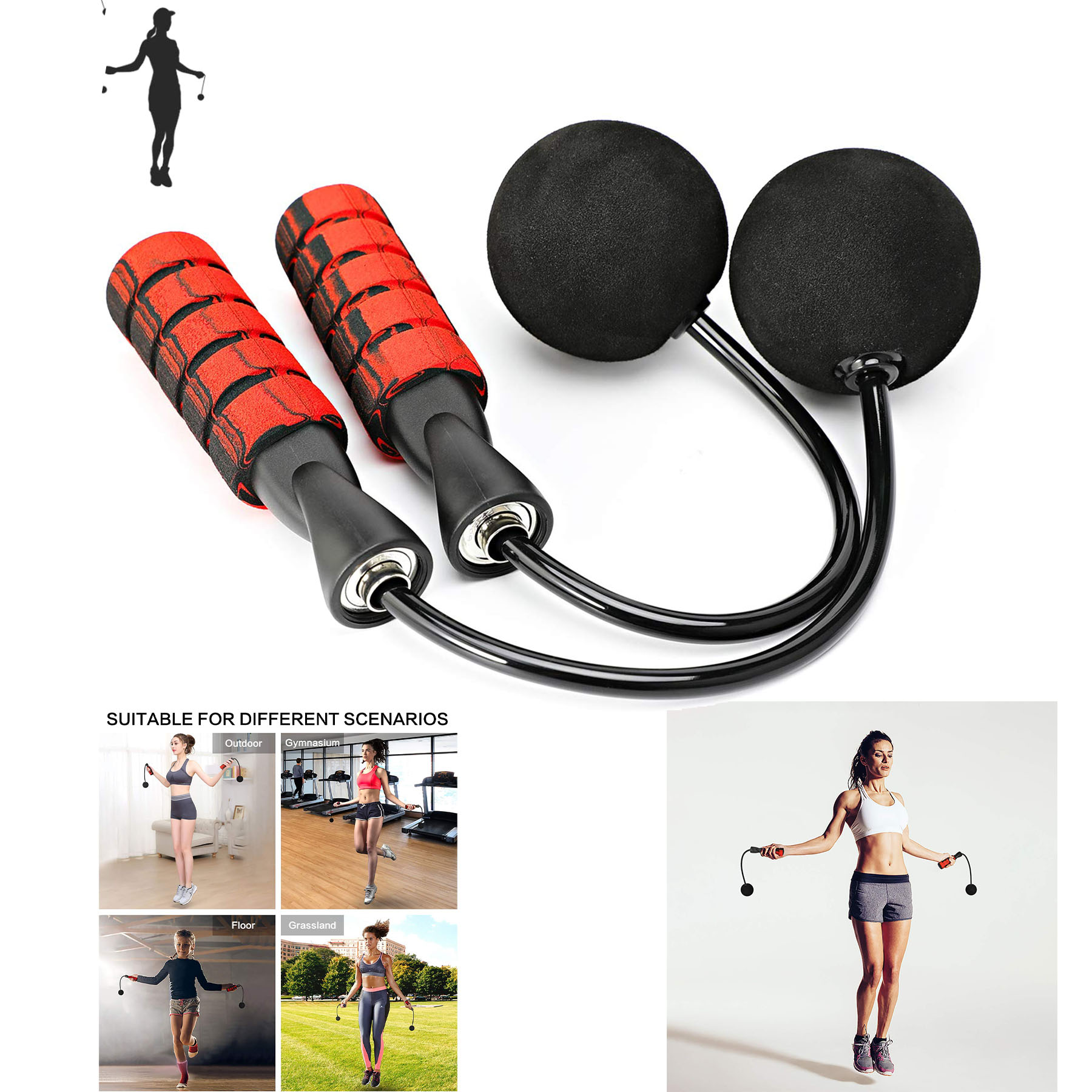 Training Ropeless Skipping Rope